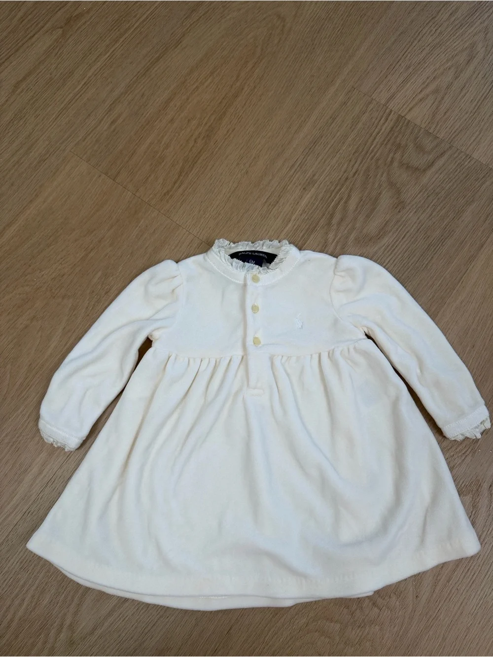 Ralph Lauren Velvet Baby Dress 6M